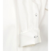Chemise Venti cérémonie slim-fit col italien blanche ou ivoire. – Image 2