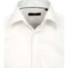 Chemise Venti cérémonie slim-fit col italien blanche ou ivoire. – Image 3