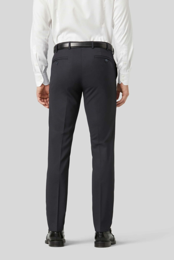 Pantalon ville Meyer grande taille oslo marine – Image 3