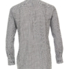 Chemise grande taille Casamoda coupe confort motifs cravate gris. – Image 3
