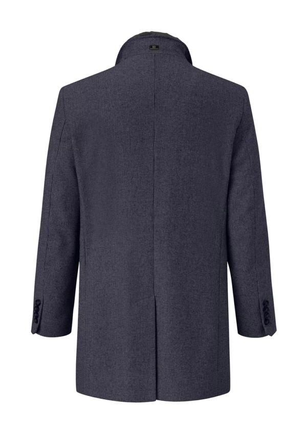 Manteau court, grande taille S4 Jackets gris bleu – Image 4