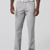 Pantalon toile grande taille Meyer New-York gris.