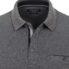 Polo piqué manches longues grande taille Casamoda anthracite. – Image 2