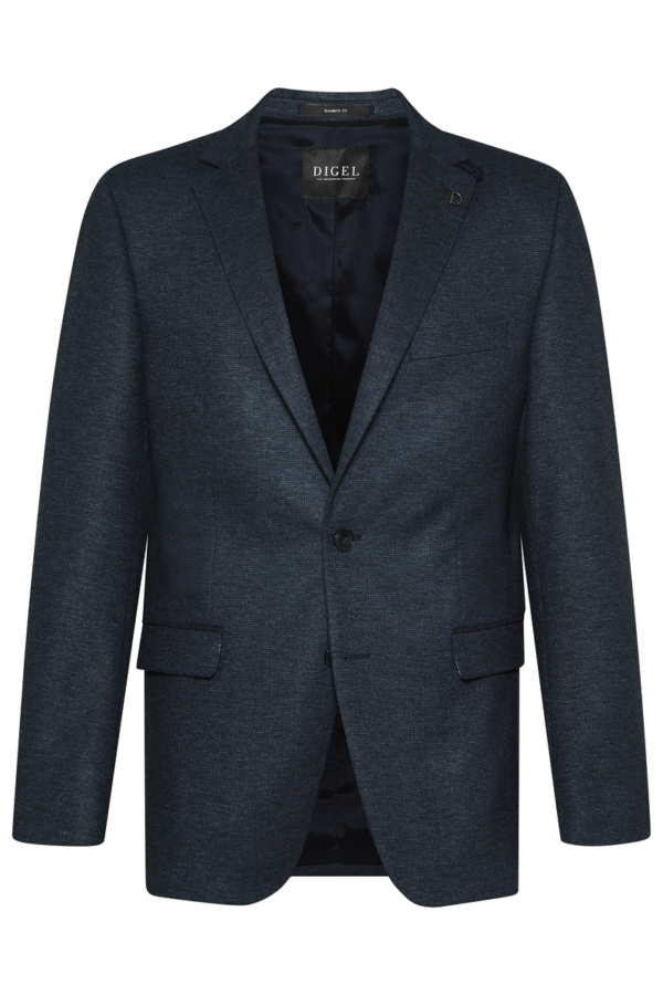 Veste grande taille Digel ezzo trapue bleue.
