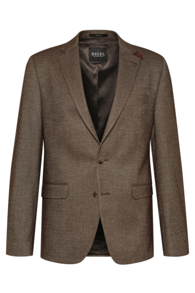 Veste grande taille Digel ezzo chevrons marron