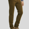 Pantalon toile grande taille Meyer, Dublin marron.