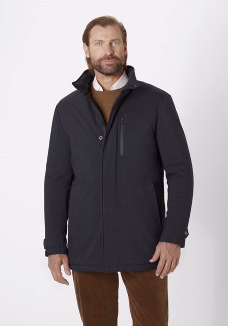 Parka long, grande taille S4 Jackets marine.