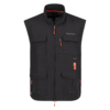 Blouson multi poches sans manches outdoor, grande taille Adamo noir ou marine. – Image 2