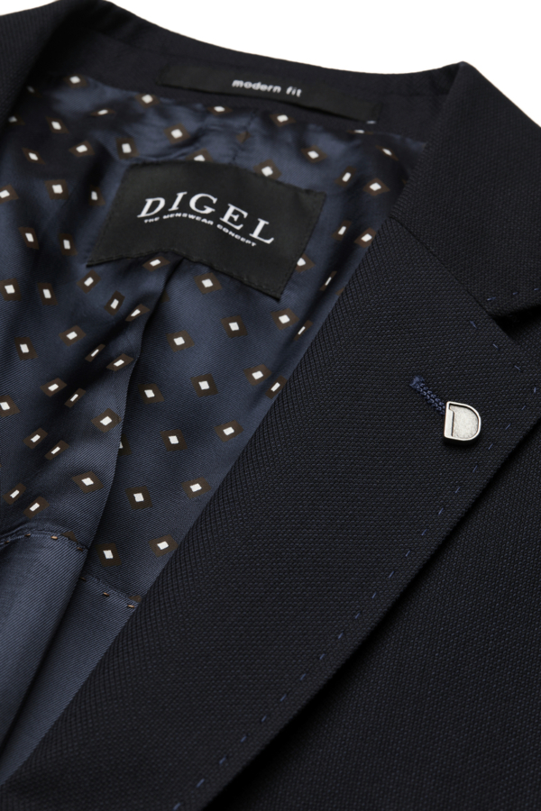 Blazer grande taille digel Edison 99222 trapu marine ou bleu. – Image 2