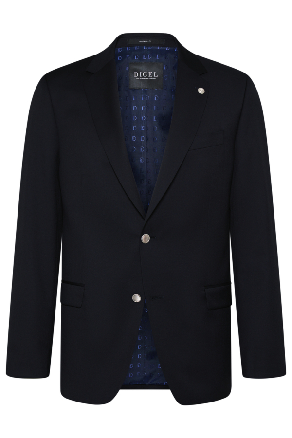 Nouveau blazer Digel grande taille DUNCAN B 99656 élancé marine ou noir.