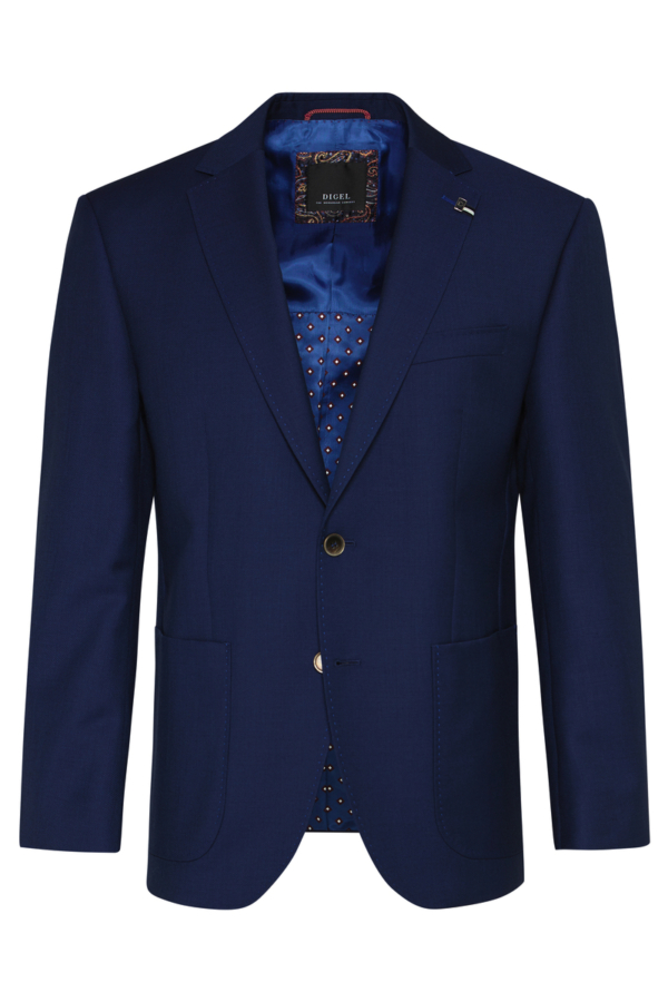 Blazer grande taille digel Edison 99222 trapu marine ou bleu. – Image 4